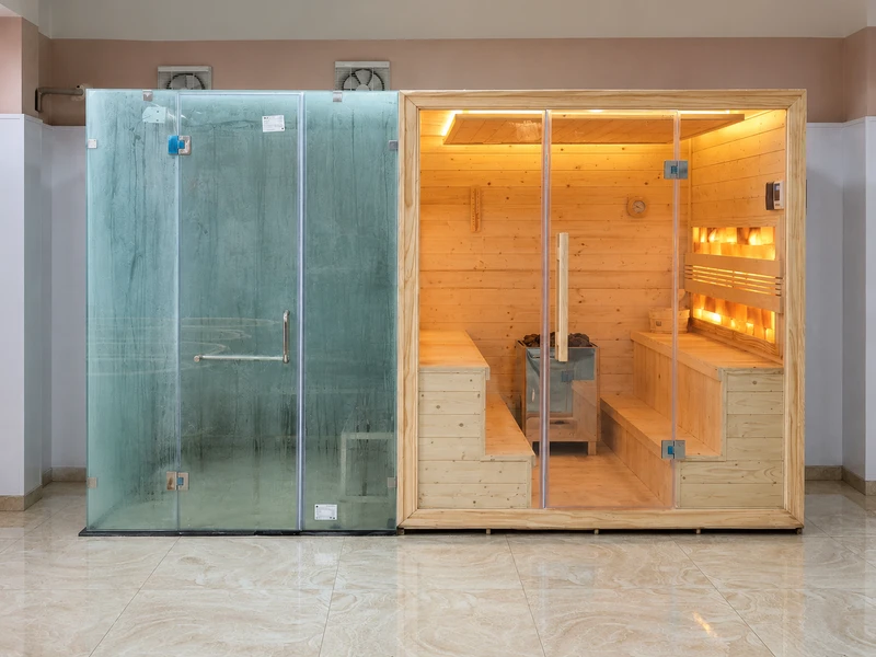 Thi công trọn gói hạng mục xông hơi gồm 06 phòng xông khô ướt cho Spa Thái Nguyên
